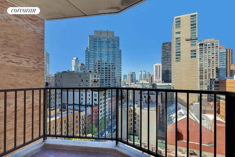 New York City Real Estate | View 10 West 66th Street, 12D | Balcony | View 6