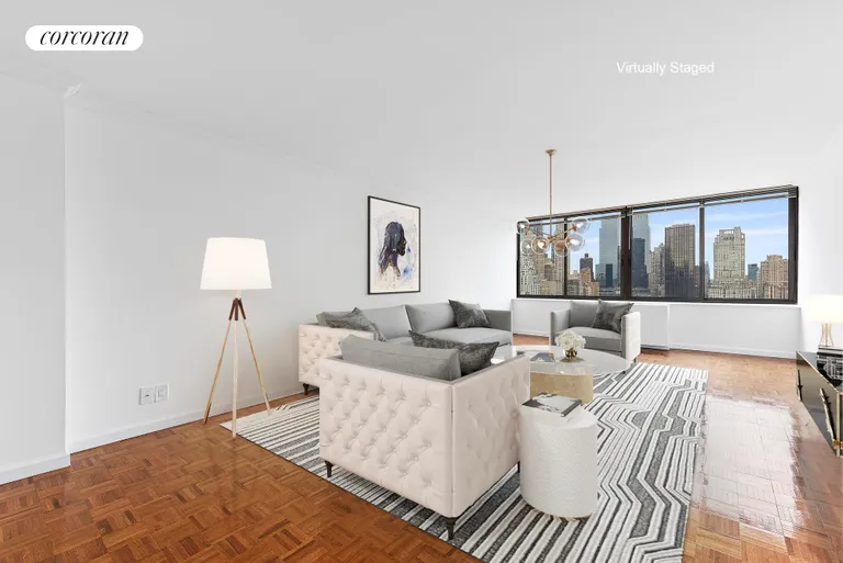 New York City Real Estate | View 800 Fifth Avenue, 8E | 1 Bed, 1 Bath | View 1