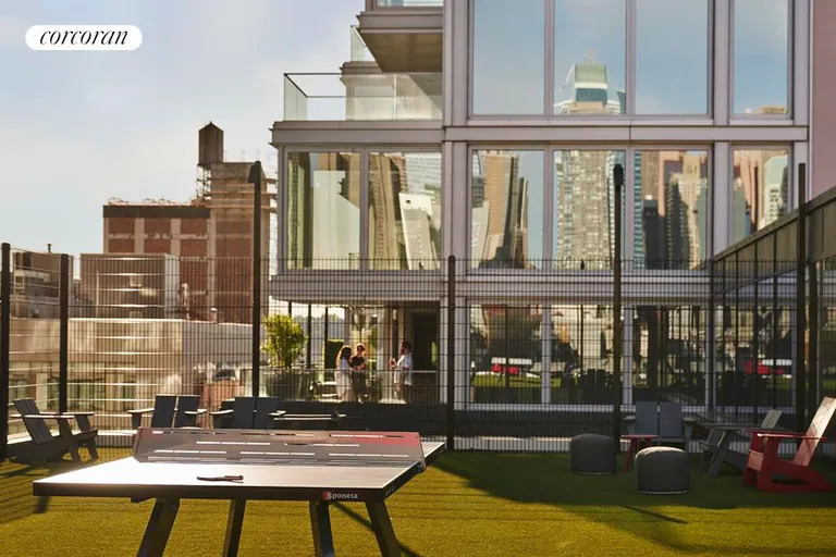 New York City Real Estate | View 547 West 47th Street, 505 | Outdoor Lounge | View 15