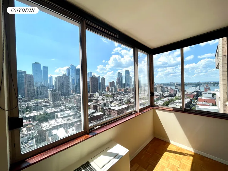 New York City Real Estate | View 350 West 50th Street, 23D | Living Room | View 3