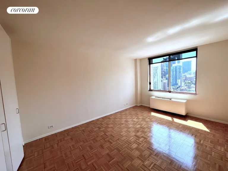 New York City Real Estate | View 350 West 50th Street, 23D | Bedroom | View 9
