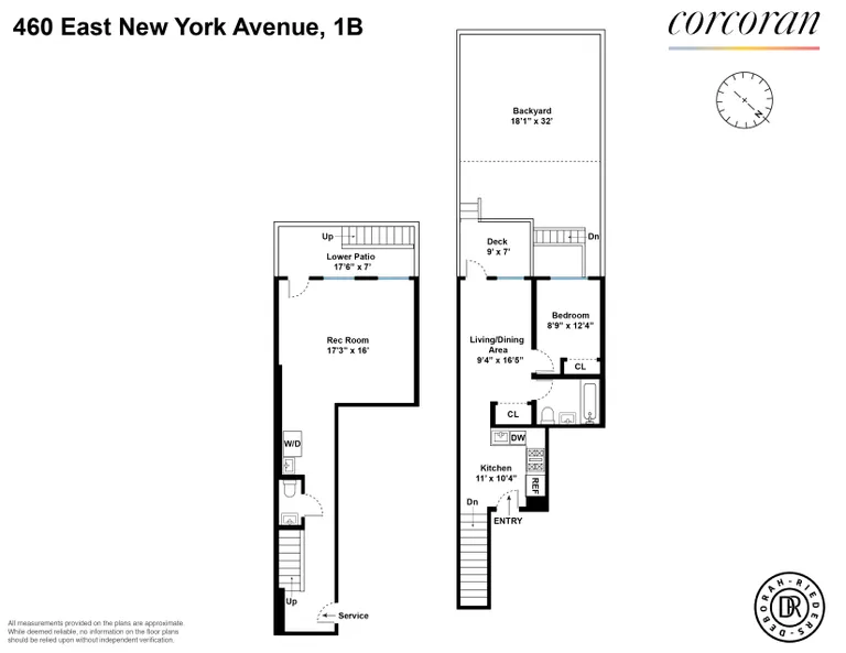 460 East New York Avenue, 1B | floorplan | View 8