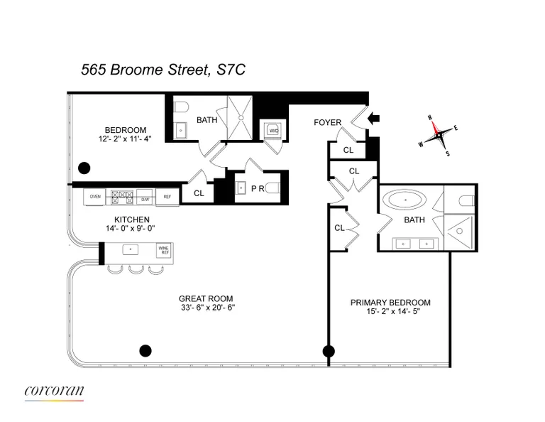 565 Broome Street, S7C | floorplan | View 15