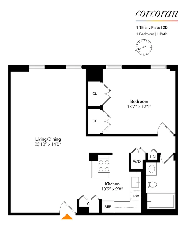 1 TIFFANY PLACE, 2D | floorplan | View 11