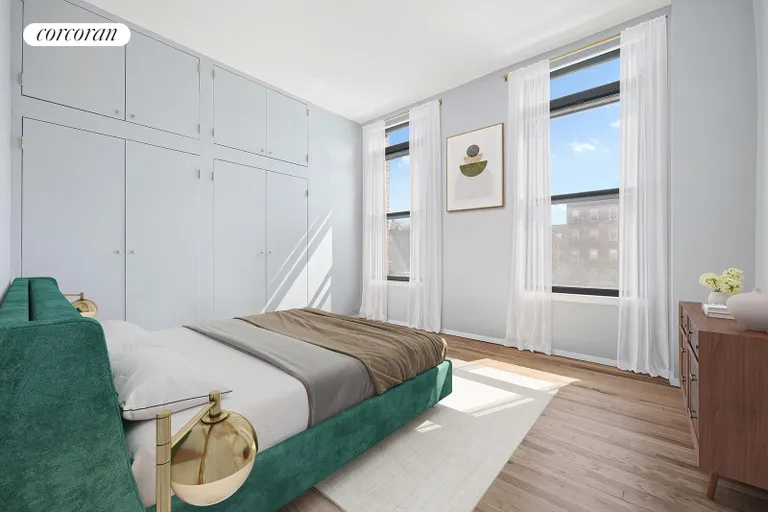 New York City Real Estate | View 1 TIFFANY PLACE, 2D | Bedroom | View 4