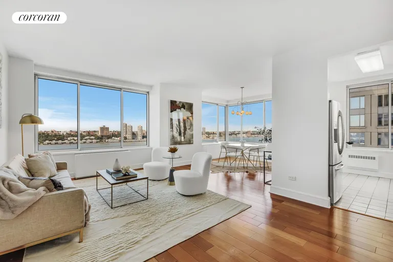 New York City Real Estate | View 200 Riverside Boulevard, 19A | 2 Beds, 2 Baths | View 1