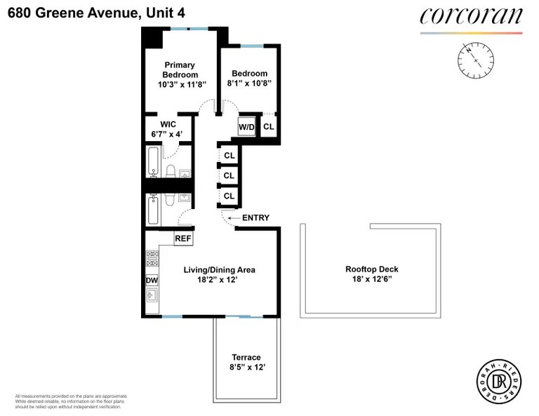680 Greene Avenue, 4 | floorplan | View 5