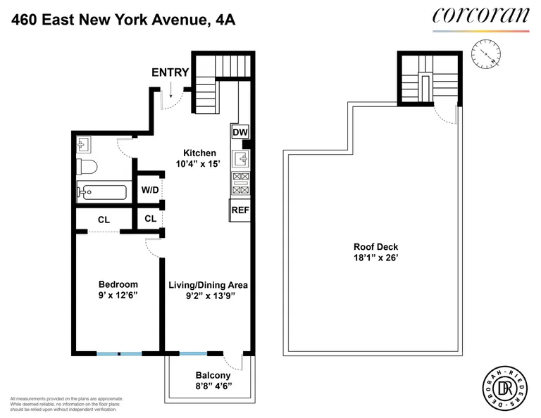 460 East New York Avenue, 4A | floorplan | View 6