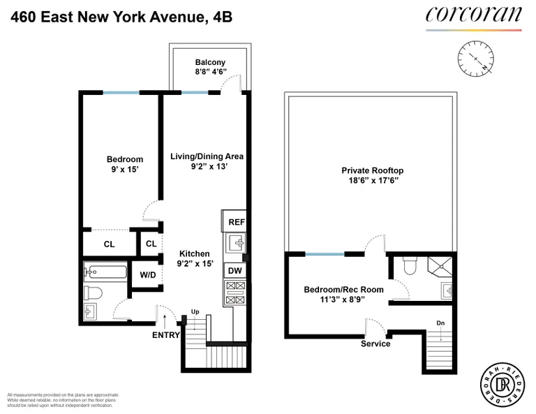 460 East New York Avenue, 4B | floorplan | View 7