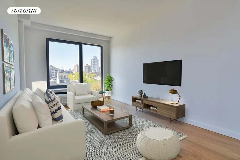 New York City Real Estate | View 123 Hope Street, 6O | 1 Bed, 1 Bath | View 1
