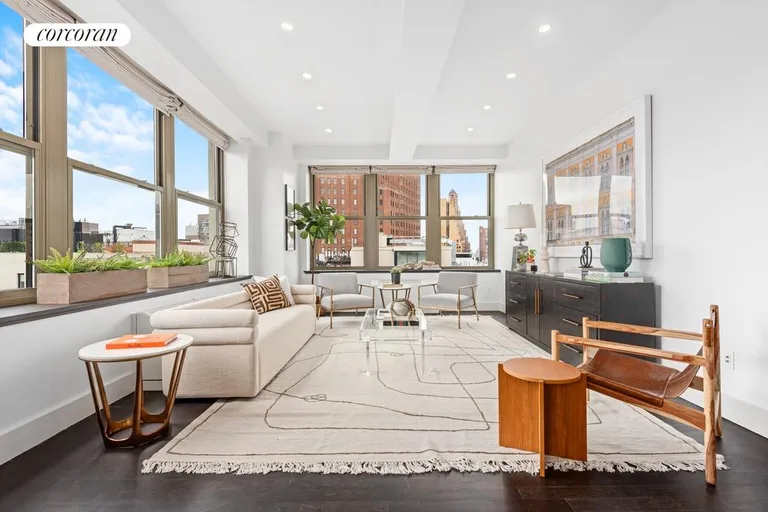 New York City Real Estate | View 25 North Moore Street, 12C | Living Room | View 2