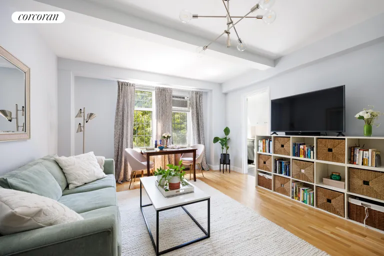 New York City Real Estate | View 405 West 23rd Street, 3J | Living Room | View 2