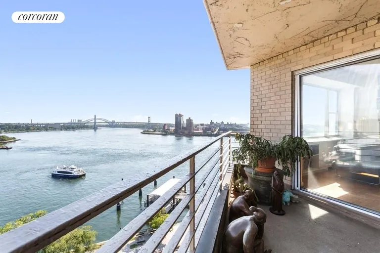 New York City Real Estate | View 200 East End Avenue, 14E | Balcony | View 10