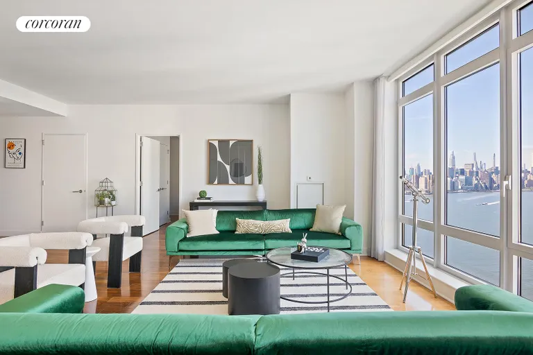 New York City Real Estate | View 2 Northside Piers, 29NY | Living Room | View 2