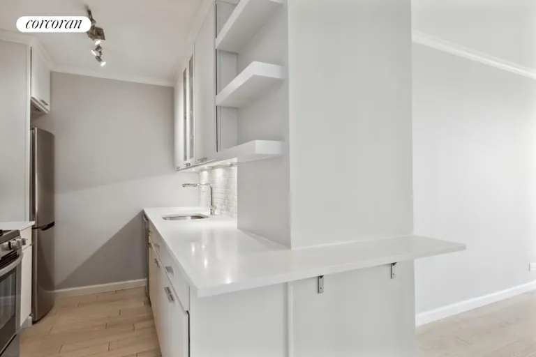New York City Real Estate | View 377 Rector Place, 6M | Kitchen | View 5