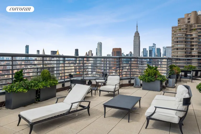 New York City Real Estate | View 415 East 37th Street, 19L | Roof Deck | View 16