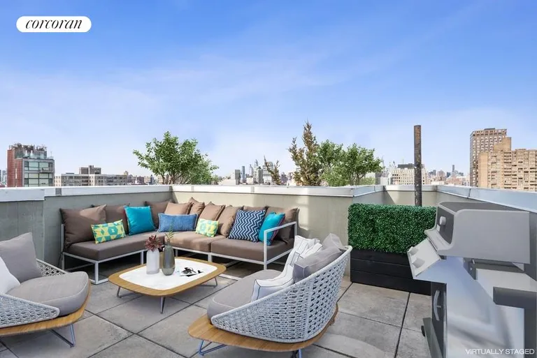 New York City Real Estate | View 7 Essex Street, 8B | Private Terrace | View 8