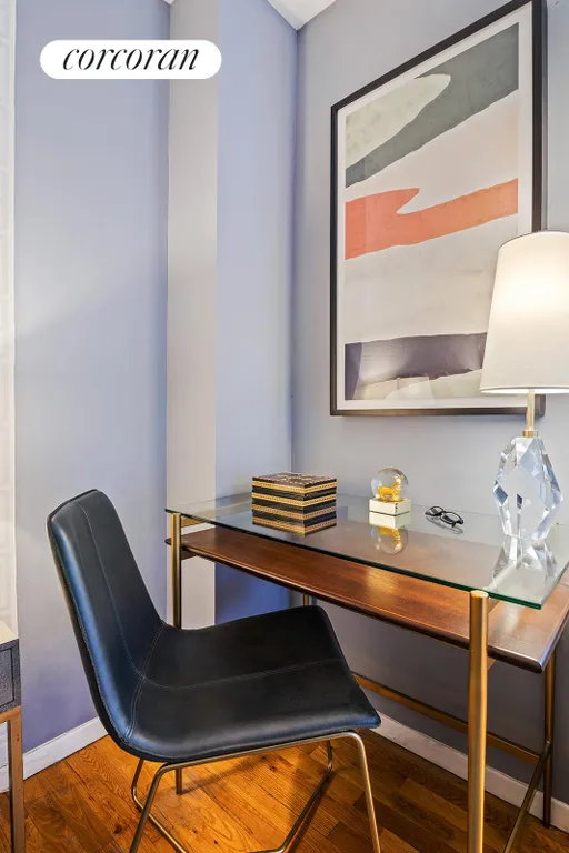 New York City Real Estate | View 445 West 19th Street, 2G | Desk in bedroom | View 6
