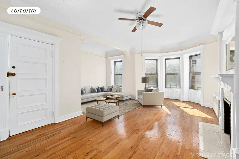 New York City Real Estate | View 283 Sterling Place | Living Room | View 9
