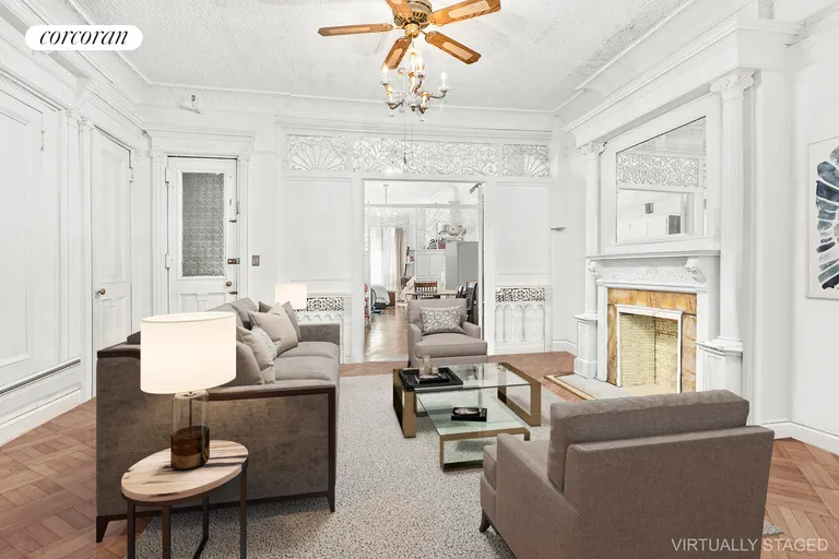 New York City Real Estate | View 283 Sterling Place | Living Room | View 8