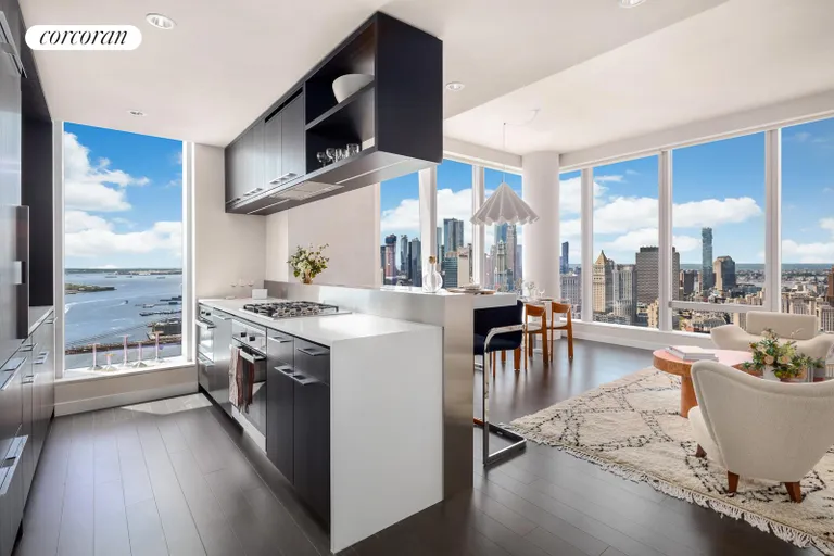 New York City Real Estate | View 252 South Street, 40A | 2 Beds, 2 Baths | View 1