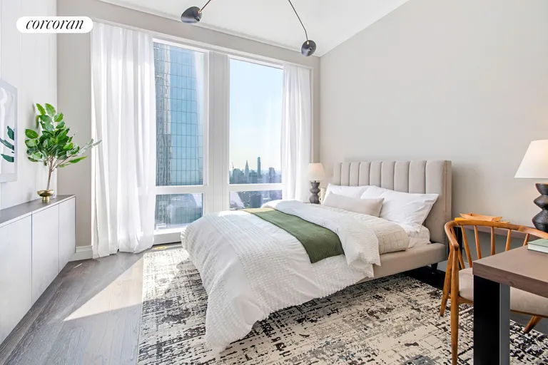 New York City Real Estate | View 35 Hudson Yards, 5904 | Bedroom | View 9