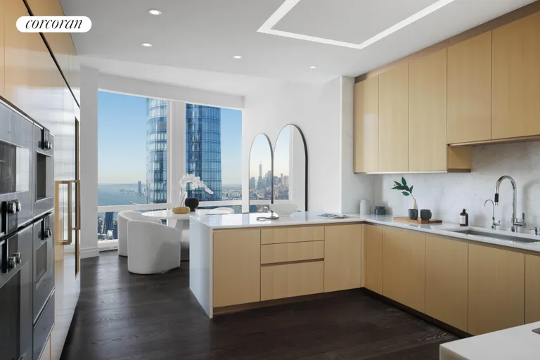 New York City Real Estate | View 35 Hudson Yards, 7703 | Kitchen | View 5