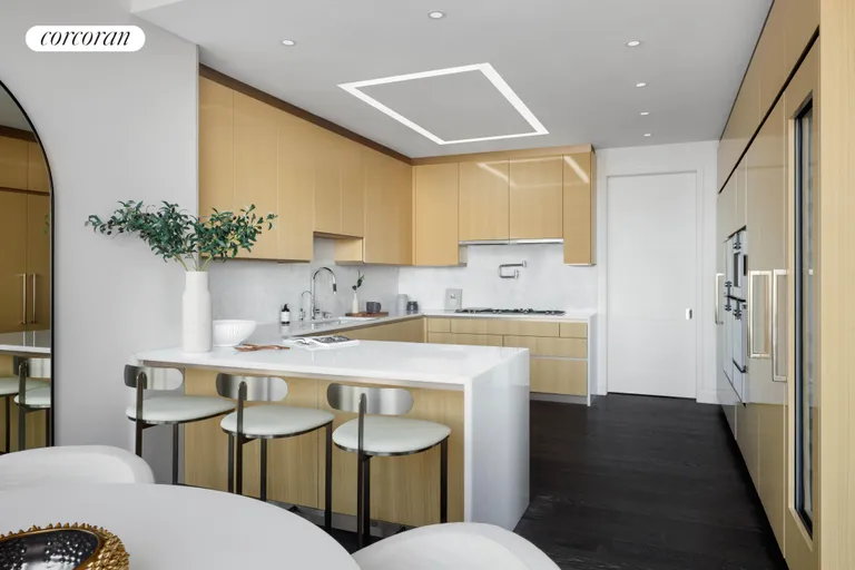 New York City Real Estate | View 35 Hudson Yards, 7703 | Kitchen | View 6