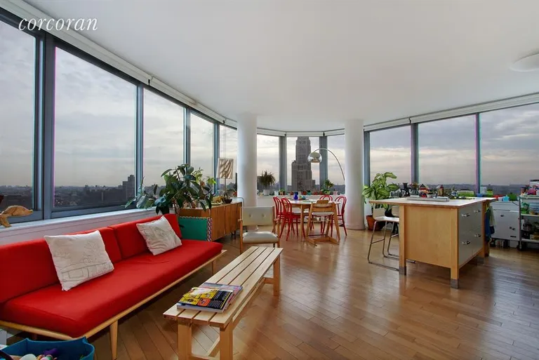 New York City Real Estate | View 230 Ashland Place, 24C | Living Room | View 2