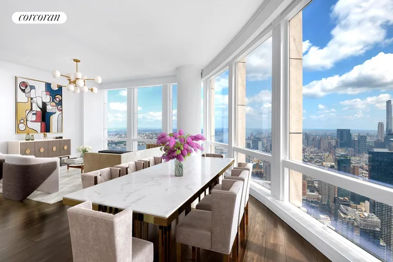 New York City Real Estate | View 35 Hudson Yards, 8703 | room 3 | View 4