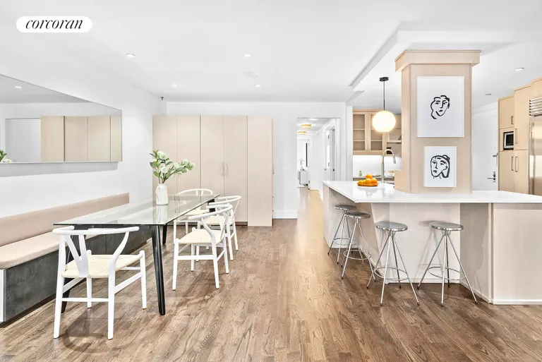 New York City Real Estate | View 18 Leonard Street, 6C | Dining Area | View 3