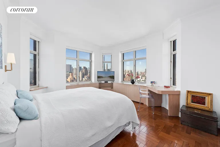 New York City Real Estate | View 188 East 76th Street, 26A | Primary Bedroom | View 5