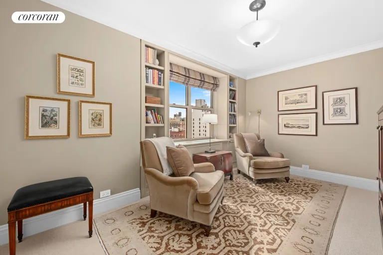 New York City Real Estate | View 1150 Park Avenue, 11D | Library/Den/Guest Room | View 7