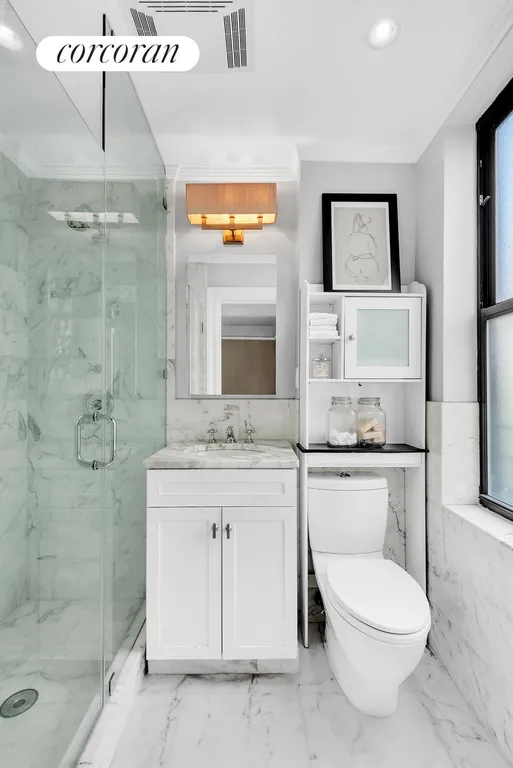 New York City Real Estate | View 220 West 93rd Street, 5A | Primary Bathroom | View 5
