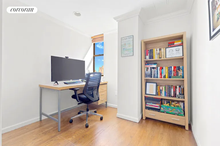 New York City Real Estate | View 186 West 80th Street, 10A | Bedroom 2 used as a Home Office | View 8