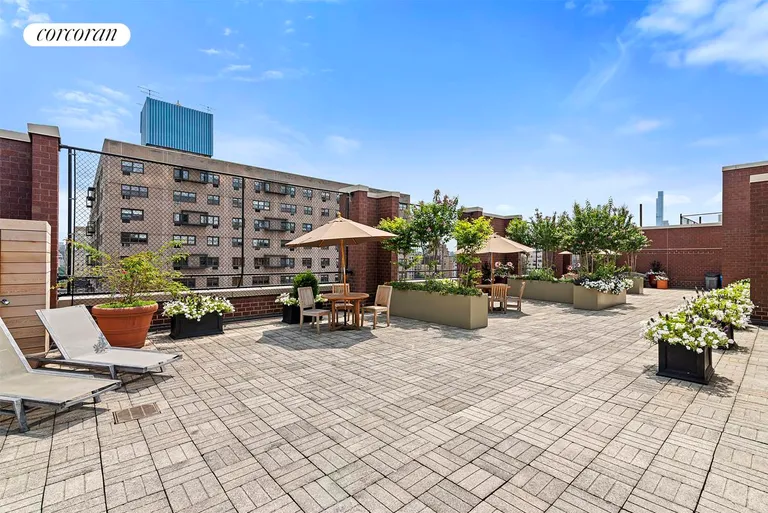 New York City Real Estate | View 600 Columbus Avenue, 12L | Roof Deck | View 6