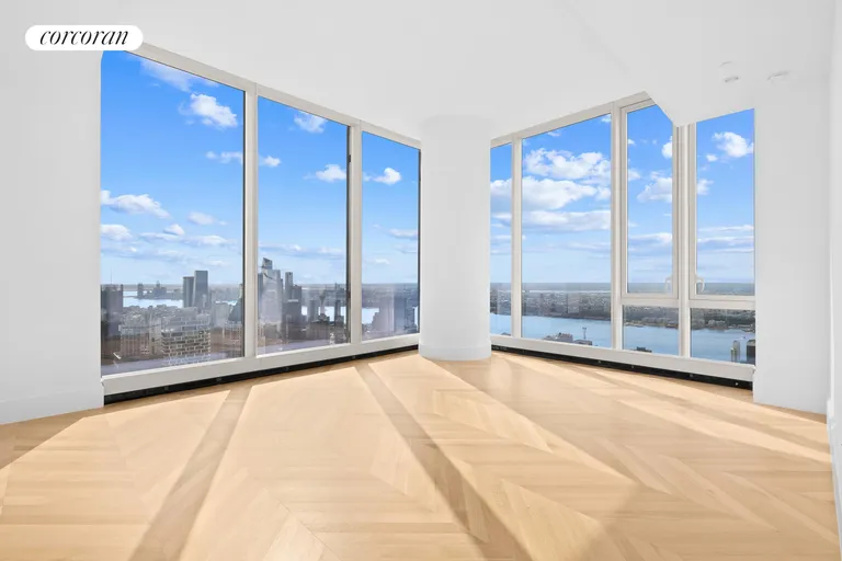 New York City Real Estate | View 217 West 57th Street, 79W | Primary Bathroom | View 9