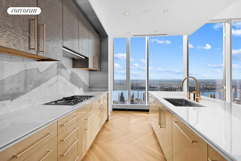 New York City Real Estate | View 217 West 57th Street, 79W | Kitchen | View 4