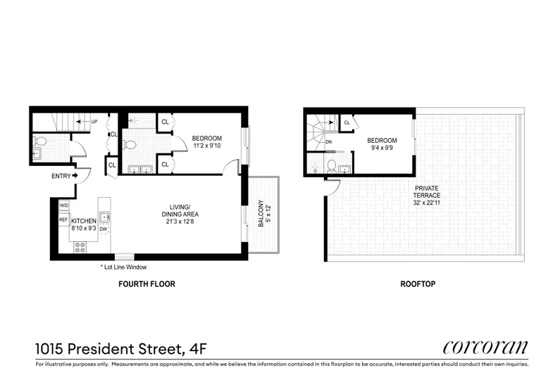 1015 President Street, 4F | floorplan | View 11