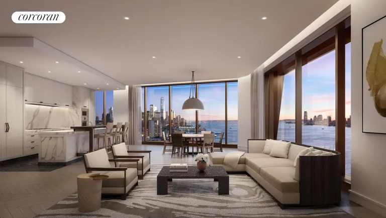New York City Real Estate | View 500 West 18th Street, EAST_22A | 4 Beds, 4 Baths | View 1