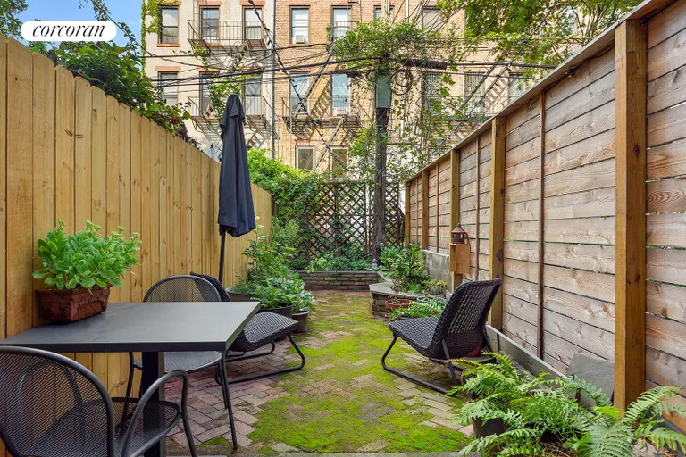 New York City Real Estate | View 753A Union Street, 1 | Private Garden | View 7