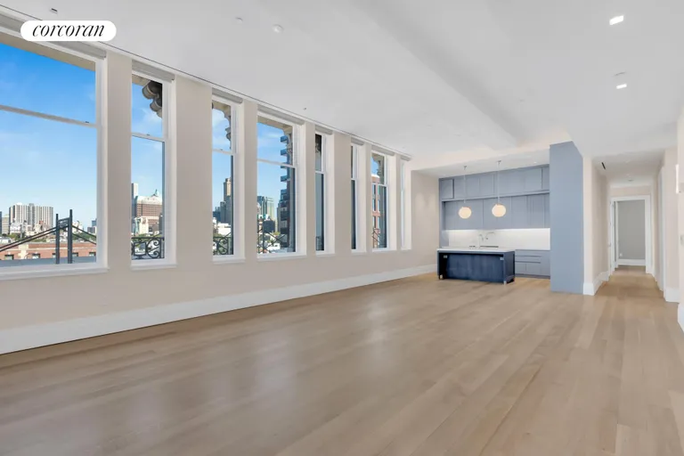New York City Real Estate | View 100 Amity Street, 15B | Living Room | View 3