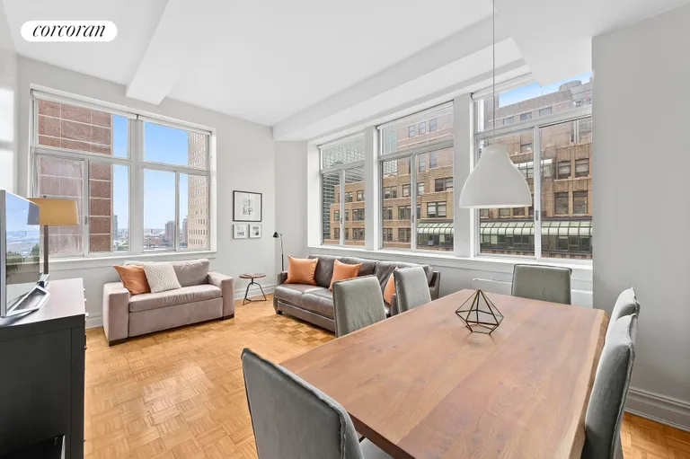 New York City Real Estate | View 310 East 46th Street, 16M | 2 Beds, 1 Bath | View 1