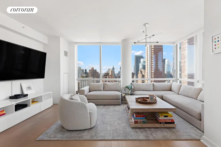 New York City Real Estate | View 400 Park Avenue South, 31C | Living Room | View 3