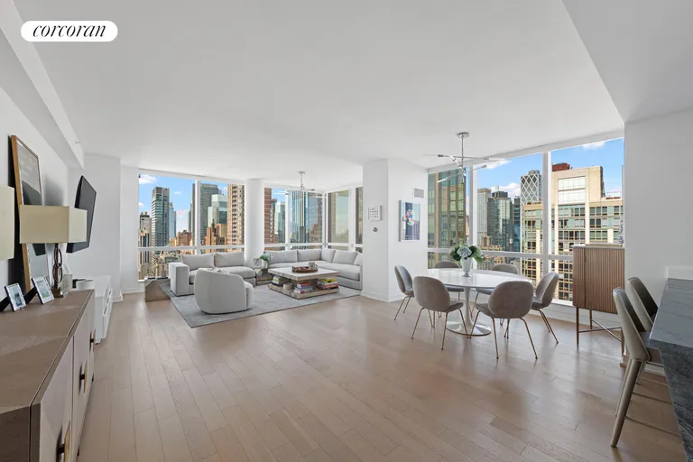 New York City Real Estate | View 400 Park Avenue South, 31C | Living Room | View 4