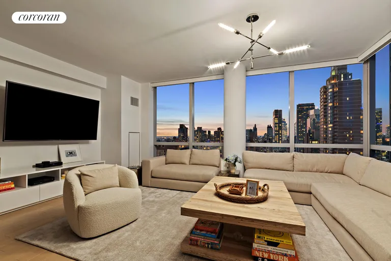 New York City Real Estate | View 400 Park Avenue South, 31C | Living Room | View 15