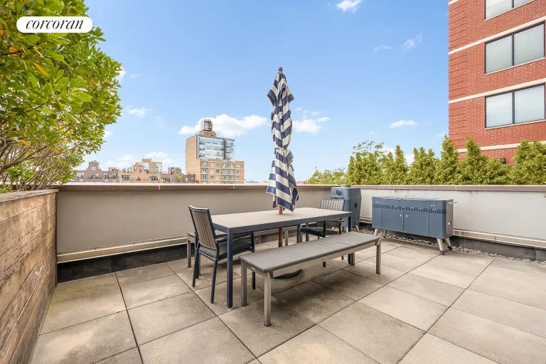 New York City Real Estate | View 263 1st Street, 3 | South Facing Deck | View 8