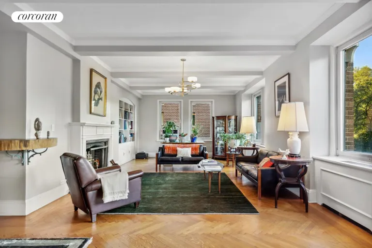 New York City Real Estate | View 1215 Fifth Avenue, 5B | Living Room | View 4