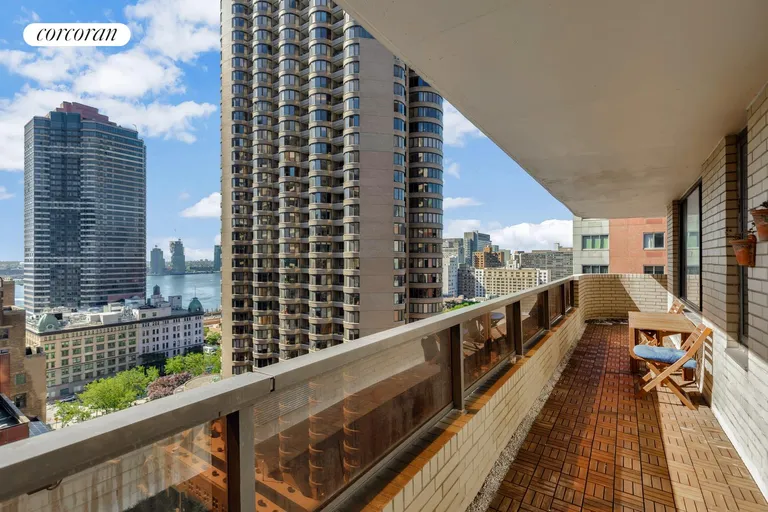 New York City Real Estate | View 311 East 38th Street, 18B | Terrace | View 6