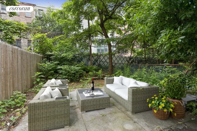 New York City Real Estate | View 231 Decatur Street | Garden | View 14